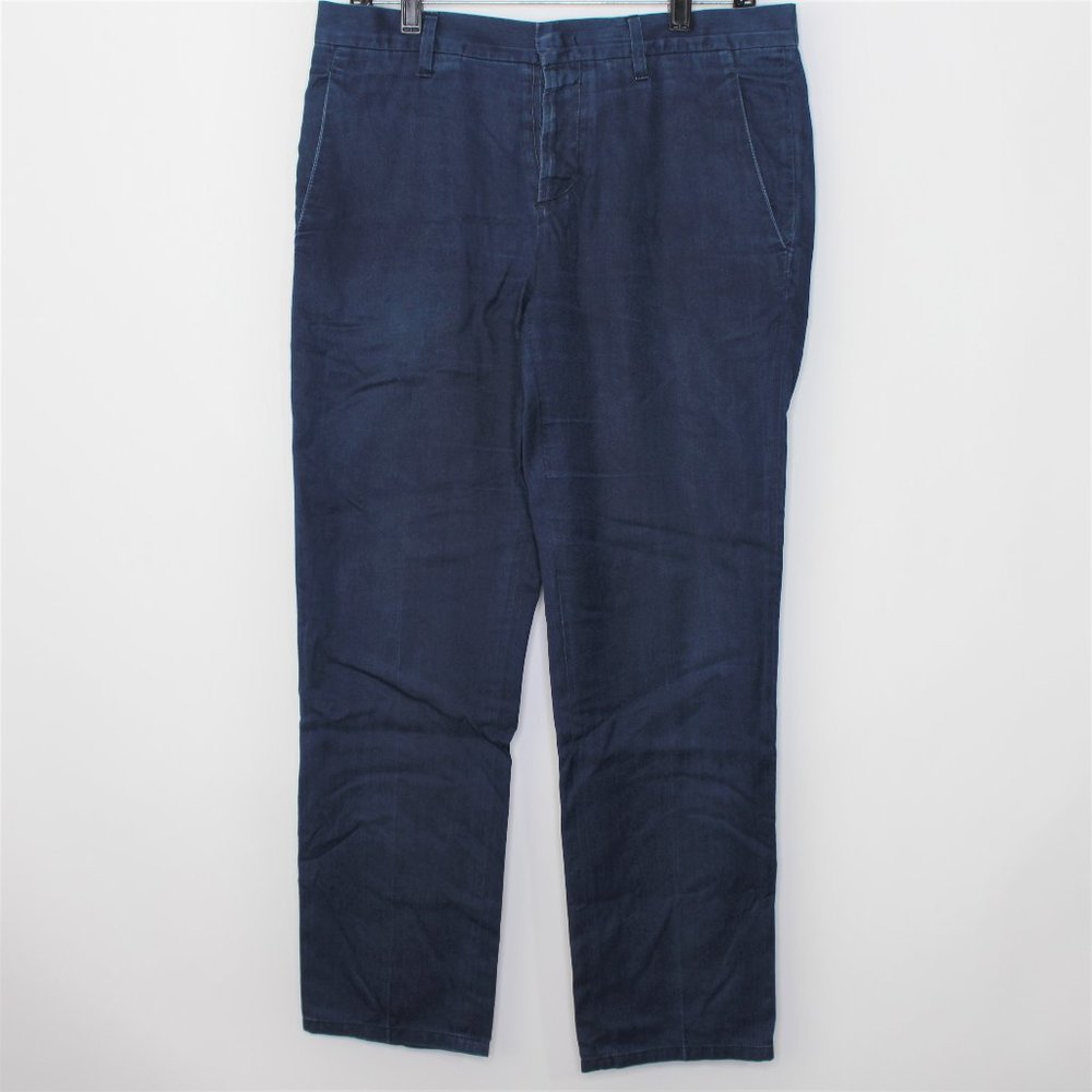 Prada Milano Tight Fit Button Fly Pants F577 - Picture 1 of 9
